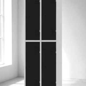 Lockers Metálico, 2 Cuerpos, 4 puertas